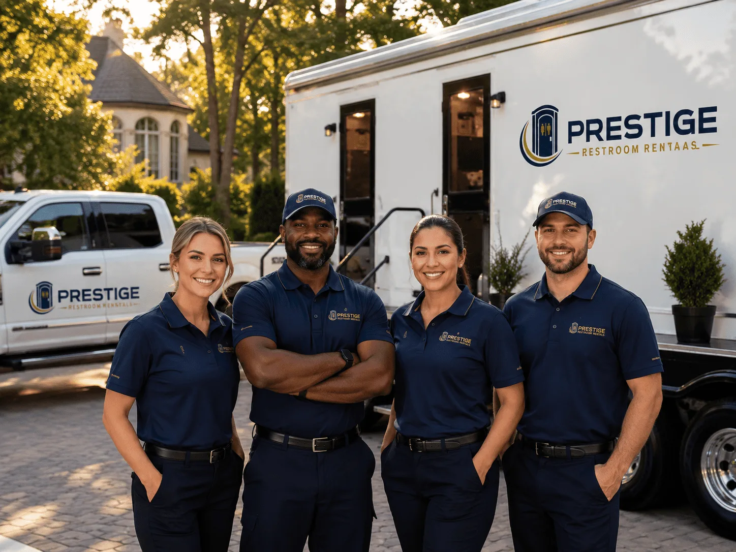 Trusted Luxury Portable Restrooms company in Hudson, MI